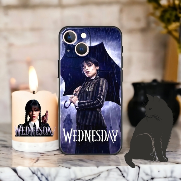 Wednesday Addams! Popular iPhone Durable Protective Case Cover! A Just-Jen Fav🖤 - Picture 3 of 9